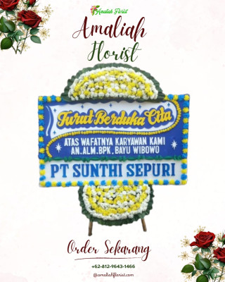 Papan Bunga Duka di Labangka